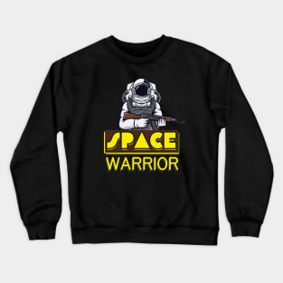 Space Soldier Astronaut Warrior Crewneck Sweatshirt